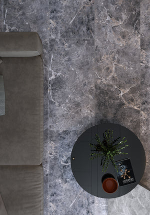 QUA Granite | Melrose Light Hoogglans Natuursteenlook 60x120 Vloertegel / Wandtegel