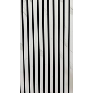€32 PER PANEEL - White Marmer 270x60 cm Akoestische Wand Panelen Lattenwand Met Vilt