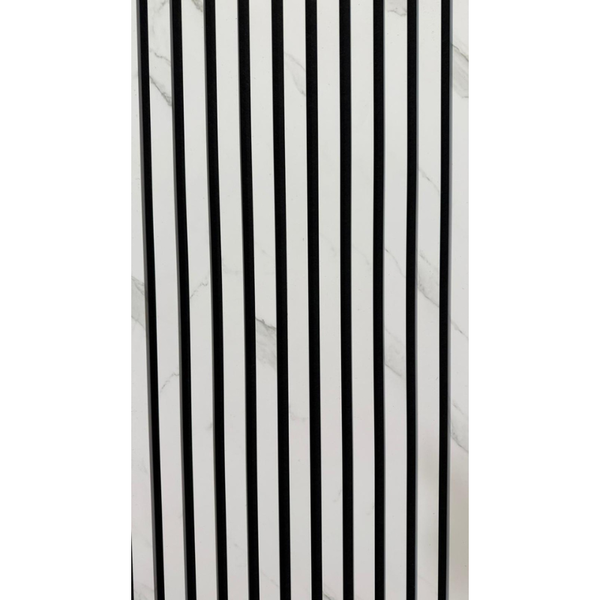 €32 PER PANEEL - White Marmer 270x60 cm Akoestische Wand Panelen Lattenwand Met Vilt