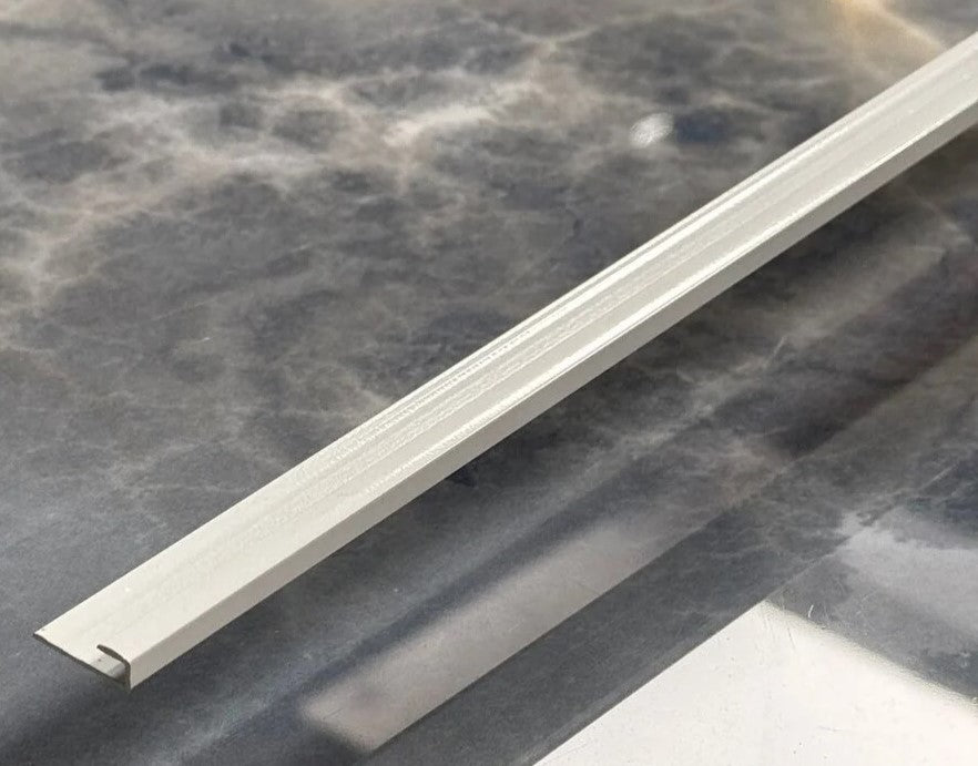 Eindprofiel PVC Wandpaneel | Wit (280 cm)