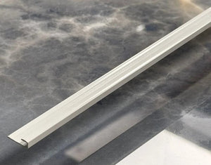 Eindprofiel PVC Wandpaneel | Wit (280 cm)