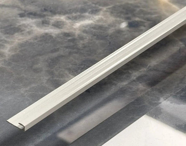 Eindprofiel PVC Wandpaneel | Wit (280 cm)