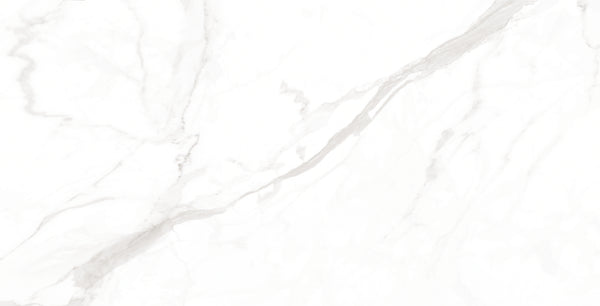 QUA Granite | Marmi Statuario Hoogglans Marmerlook 60x120 Vloertegel / Wandtegel