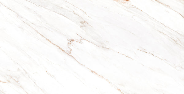 QUA Granite | Mellow Gold Hoogglans Marmerlook 60x120 Vloertegel / Wandtegel