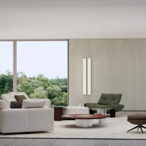 MUOZO MUOZO -Roman Columns OFF-WHITE 280x60 Flexibele Wandpanelen