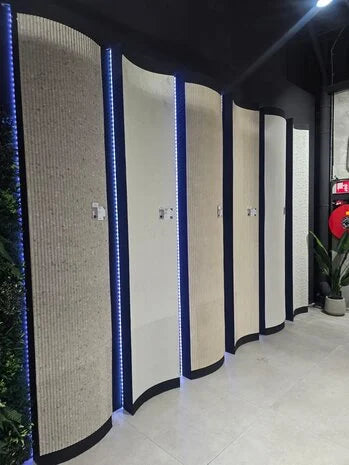 MUOZO MUOZO -ROMAN CULUMNS AZURE 280x60 Flexibele Wandpanelen