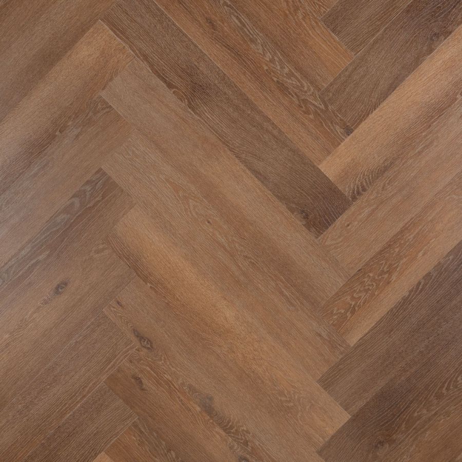Rose Herringbone/Visgraat PVC plak