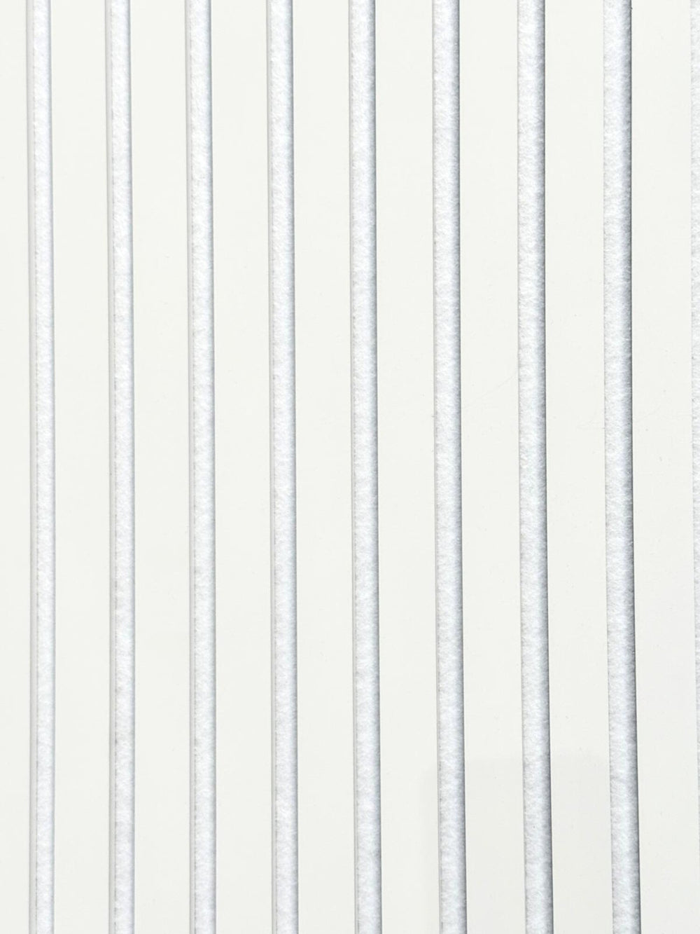 Akoestische Wand Panelen Lattenwand Met Witte Vilt 260x60 Cm