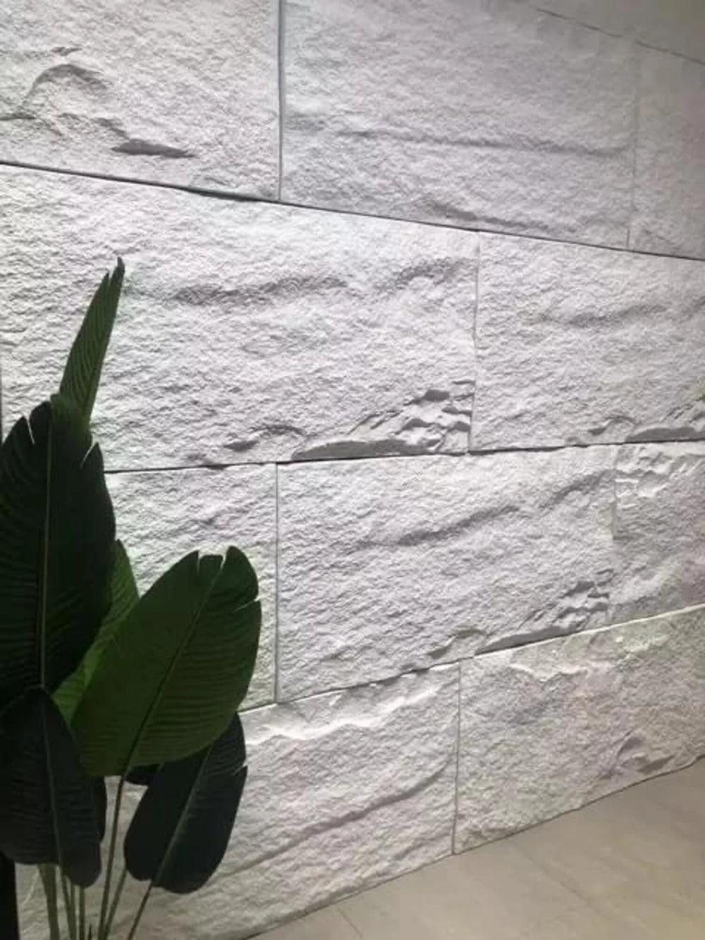3D Rots wandpaneel | 60x120 cm | Wit