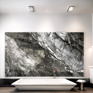 PVC wandpaneel | 120x280 cm | Grey Stone Hoogglans