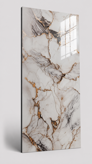 79€ PVC-Wandpaneele/122x280x3 cm/ROMA goldi glänzend