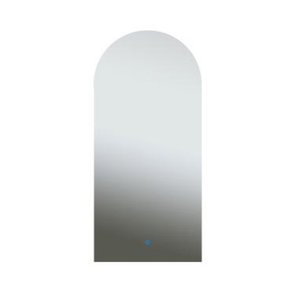 ARCH Randloos toiletspiegel / badkamerspiegel met verlichting - 45x100 cm