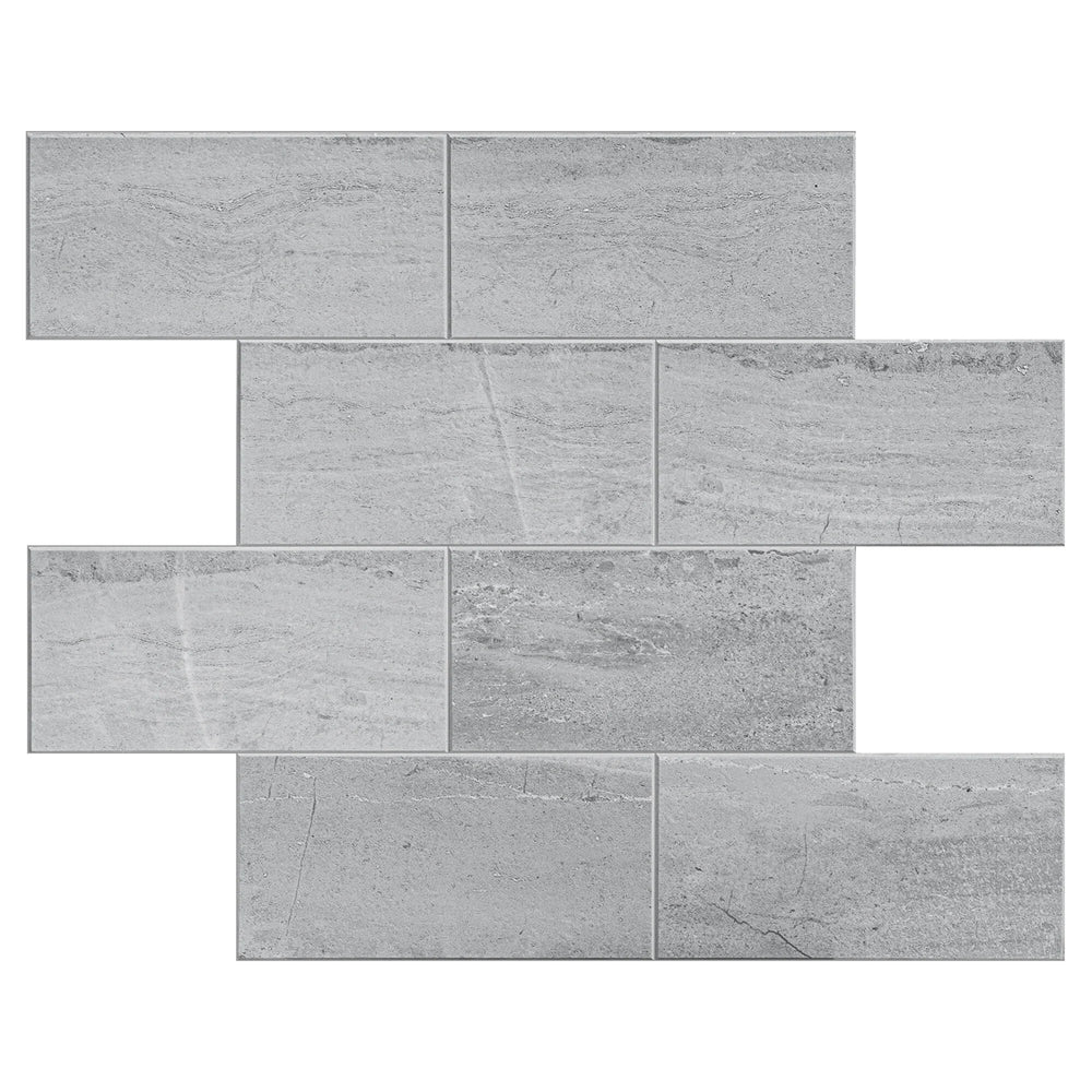 Zelfklevende tegel / plaktegel | Beton grijs | 305x305x4mm