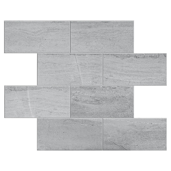Zelfklevende tegel / plaktegel | Beton grijs | 305x305x4mm