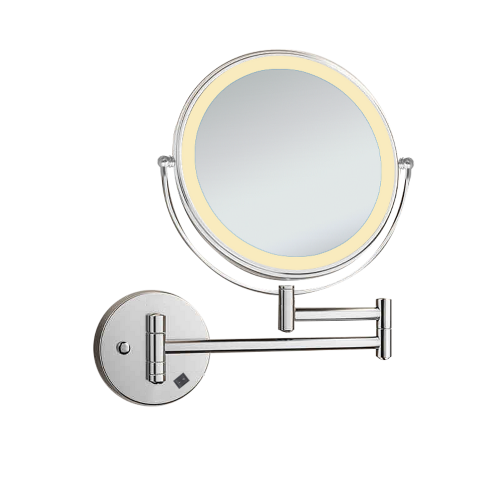 COSMO Chroom make-up spiegel met verlichting - 20 cm