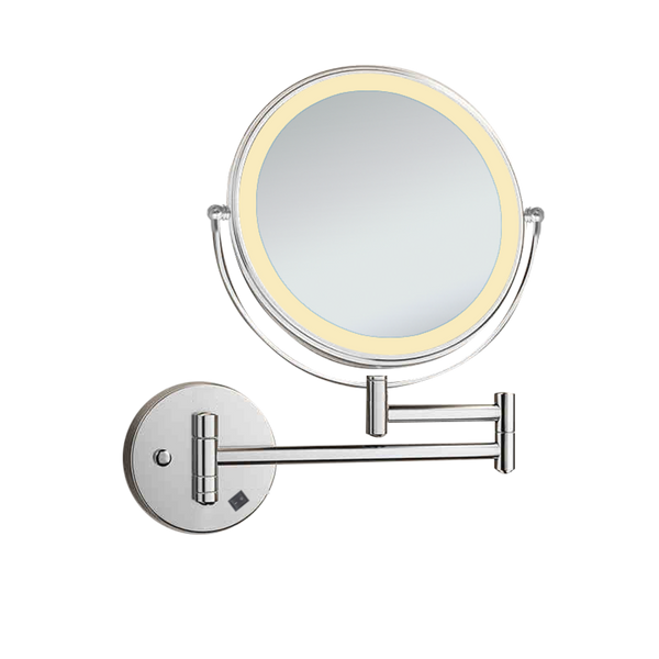 COSMO Chroom make-up spiegel met verlichting - 20 cm