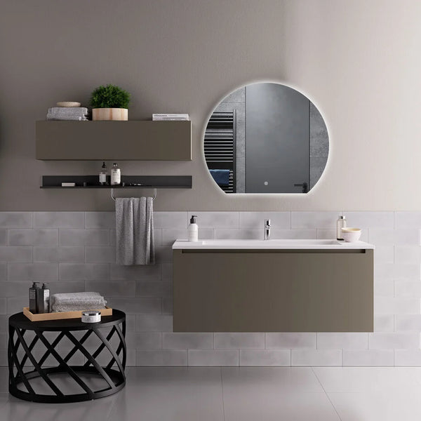DECO Randloos badkamerspiegel met verlichting - 80 cm