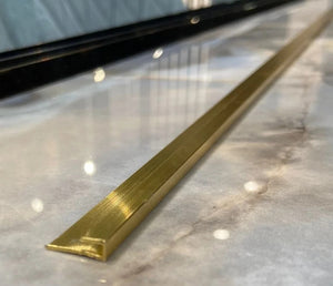 Eindprofiel PVC Wandpaneel | Goud (280 cm)