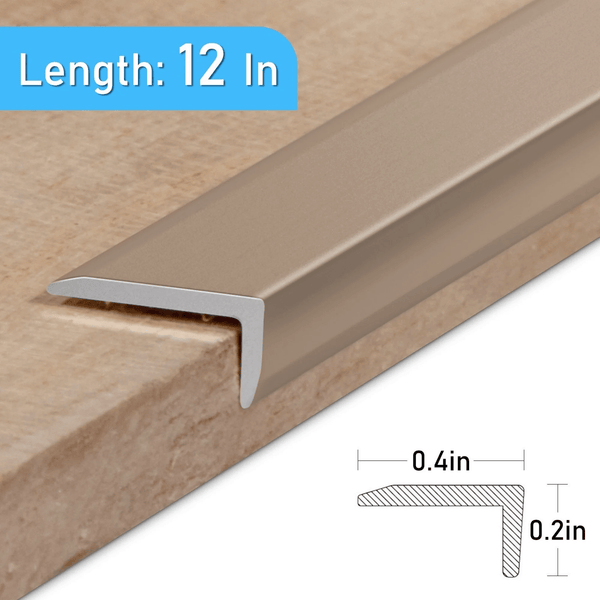 Eindprofiel zelfklevende tegels | Goud (30cm)
