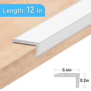 Eindprofiel zelfklevende tegels | Wit (30cm)