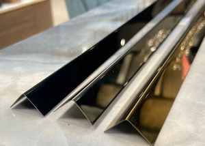 Hoekprofiel PVC Wandpaneel | Zwart (280 cm)