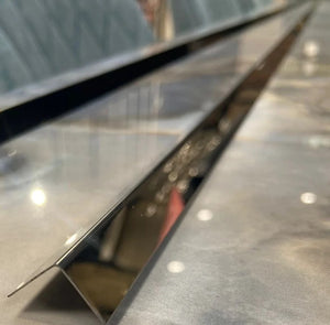 Hoekprofiel PVC Wandpaneel | Zilver (280 cm)