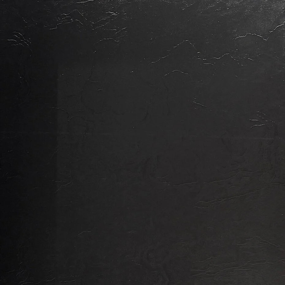 PVC wandpaneel | 120x280 cm | Effen Puur Zwart Mat