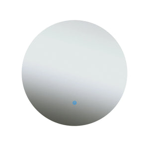 LUNA Randloos badkamerspiegel met verlichting - 80 cm
