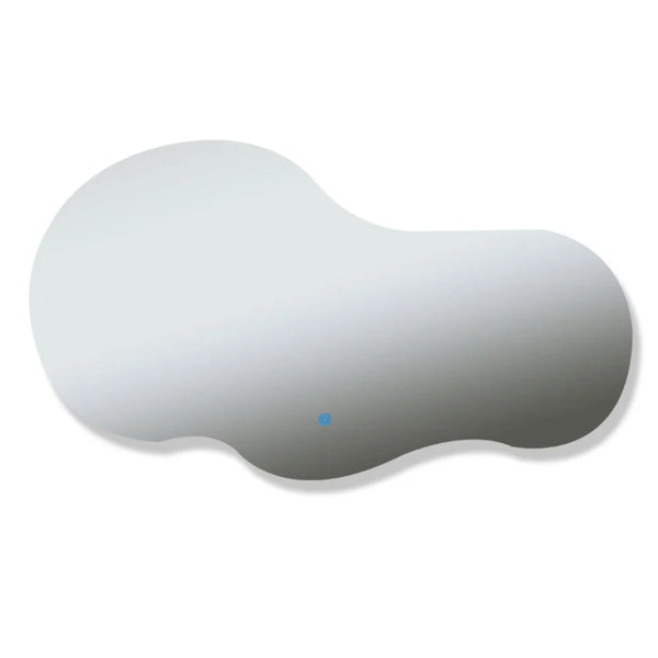 NEBULA Randloos toiletspiegel / badkamerspiegel met verlichting - 120 cm