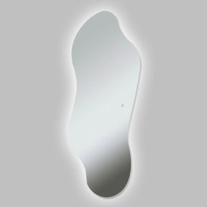 VERDA Randloos Woonkamerspiegel / Badkamerspiegel met verlichting - 150x56 cm