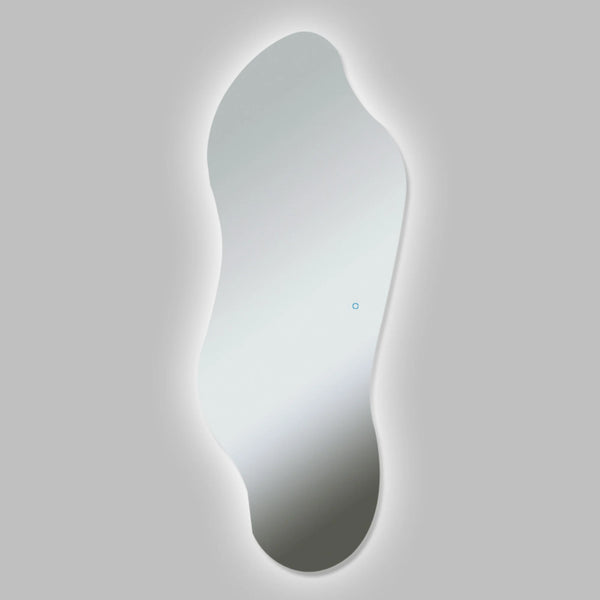 VERDA Randloos Woonkamerspiegel / Badkamerspiegel met verlichting - 150x56 cm