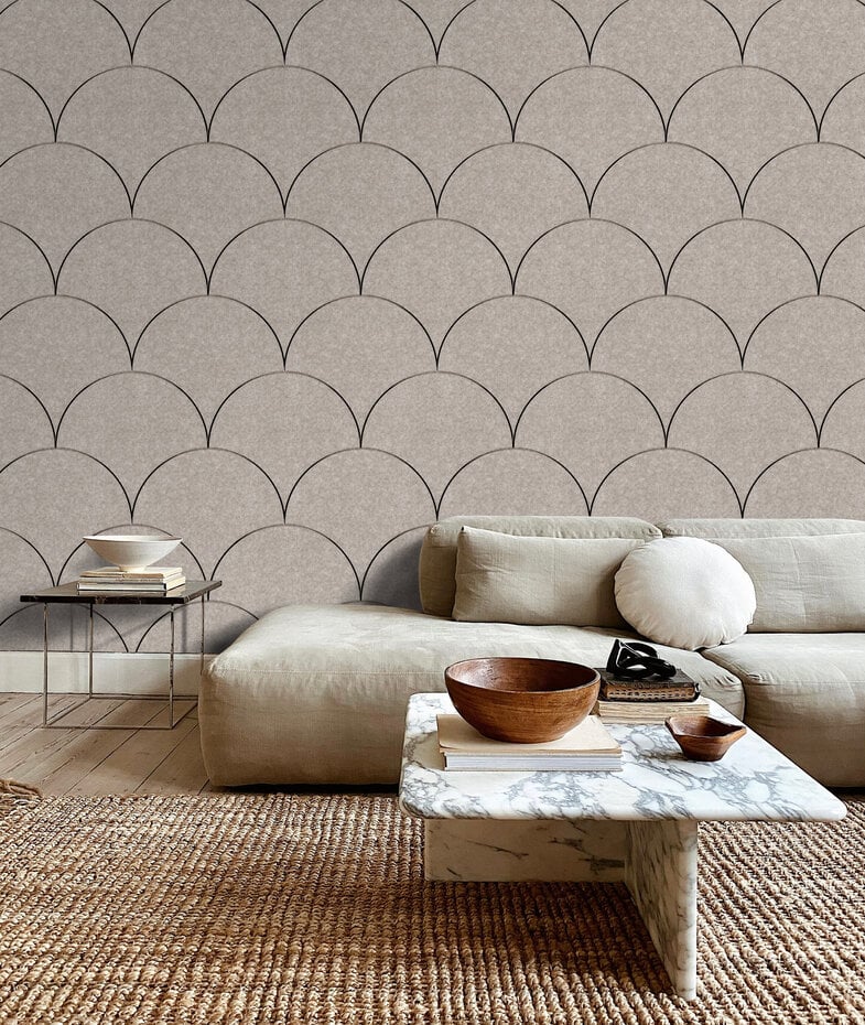 Sample SCHRUB Viltpaneel | Beige