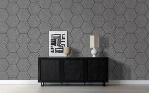Hexagon Viltpaneel - Sample