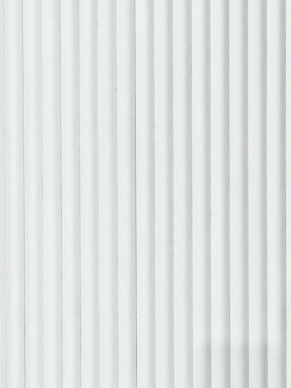 Akoestische Wand Panelen Lattenwand Met Vilt Wit - 270 Cm × 60 Cm