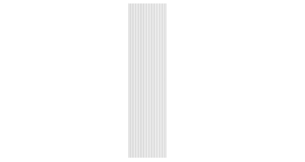 Akoestische Wand Panelen Lattenwand Met Vilt Wit - 270 Cm × 60 Cm