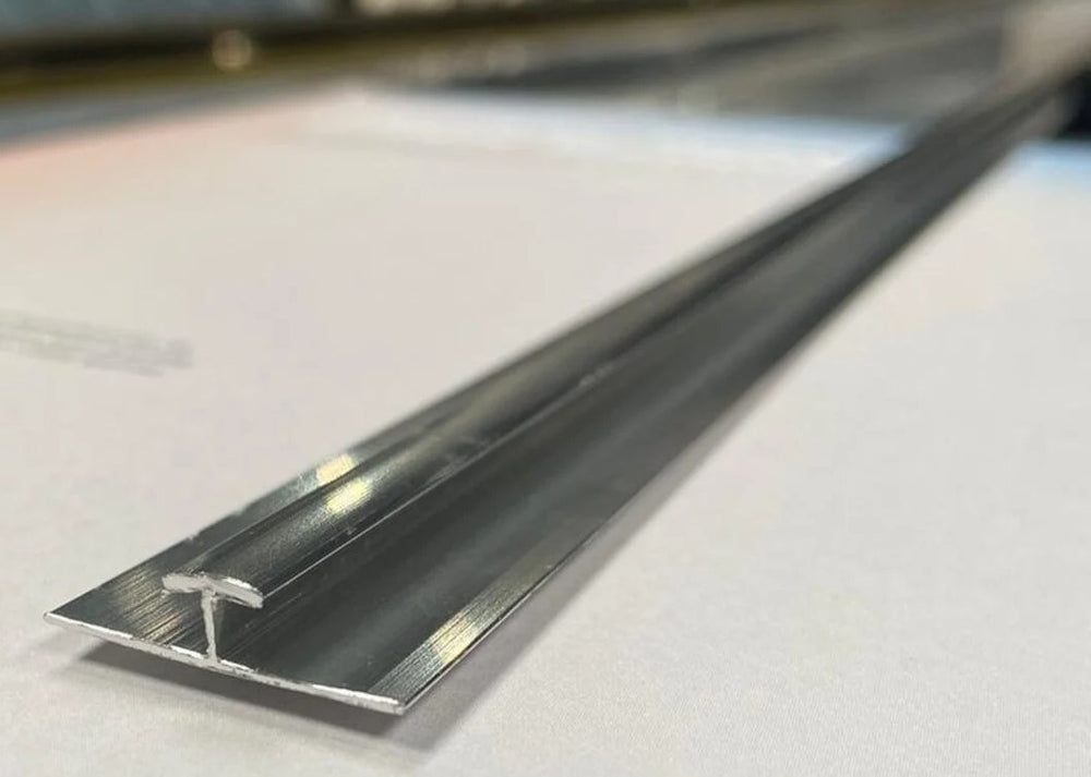 Tussenprofiel PVC Wandpaneel | Zilver (280 cm)