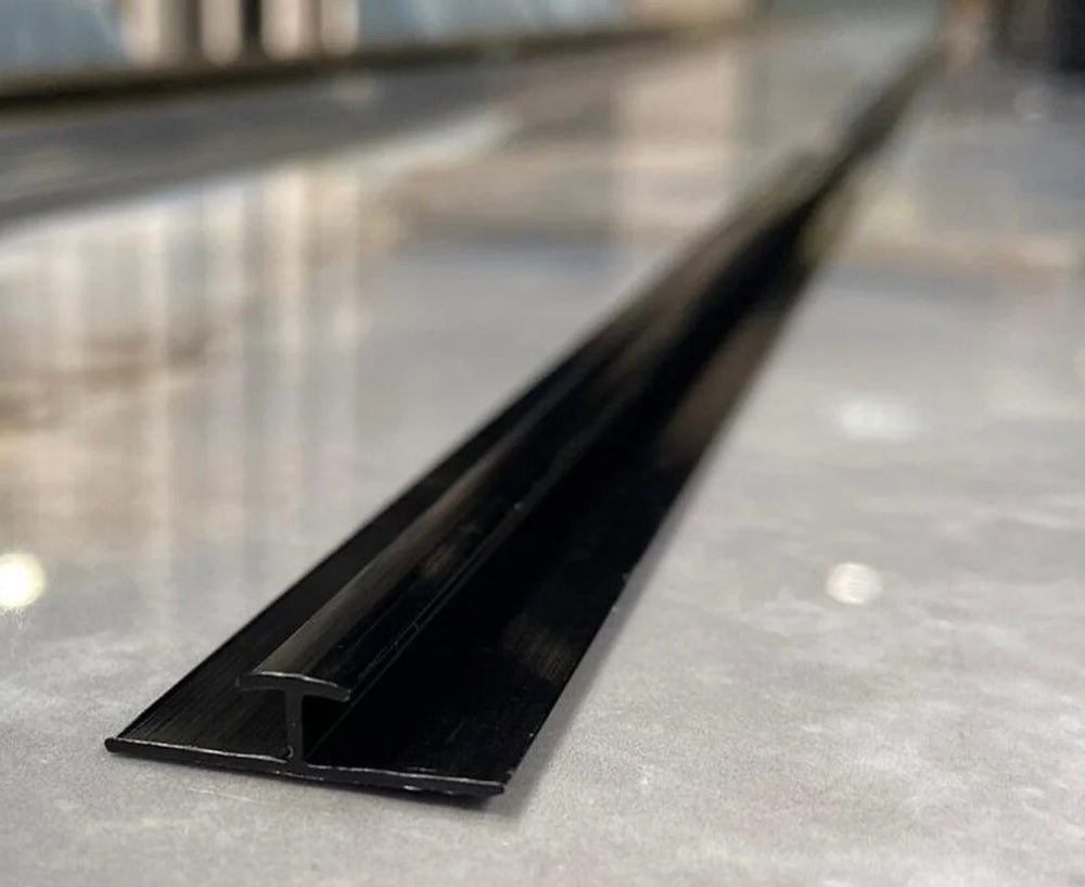 Tussenprofiel PVC Wandpaneel | Zwart (280 cm)