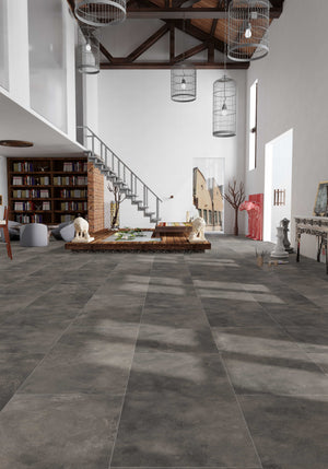 QUA Granite | Choice Grey Mat Natuursteenlook 60x120 Vloertegel / Wandtegel