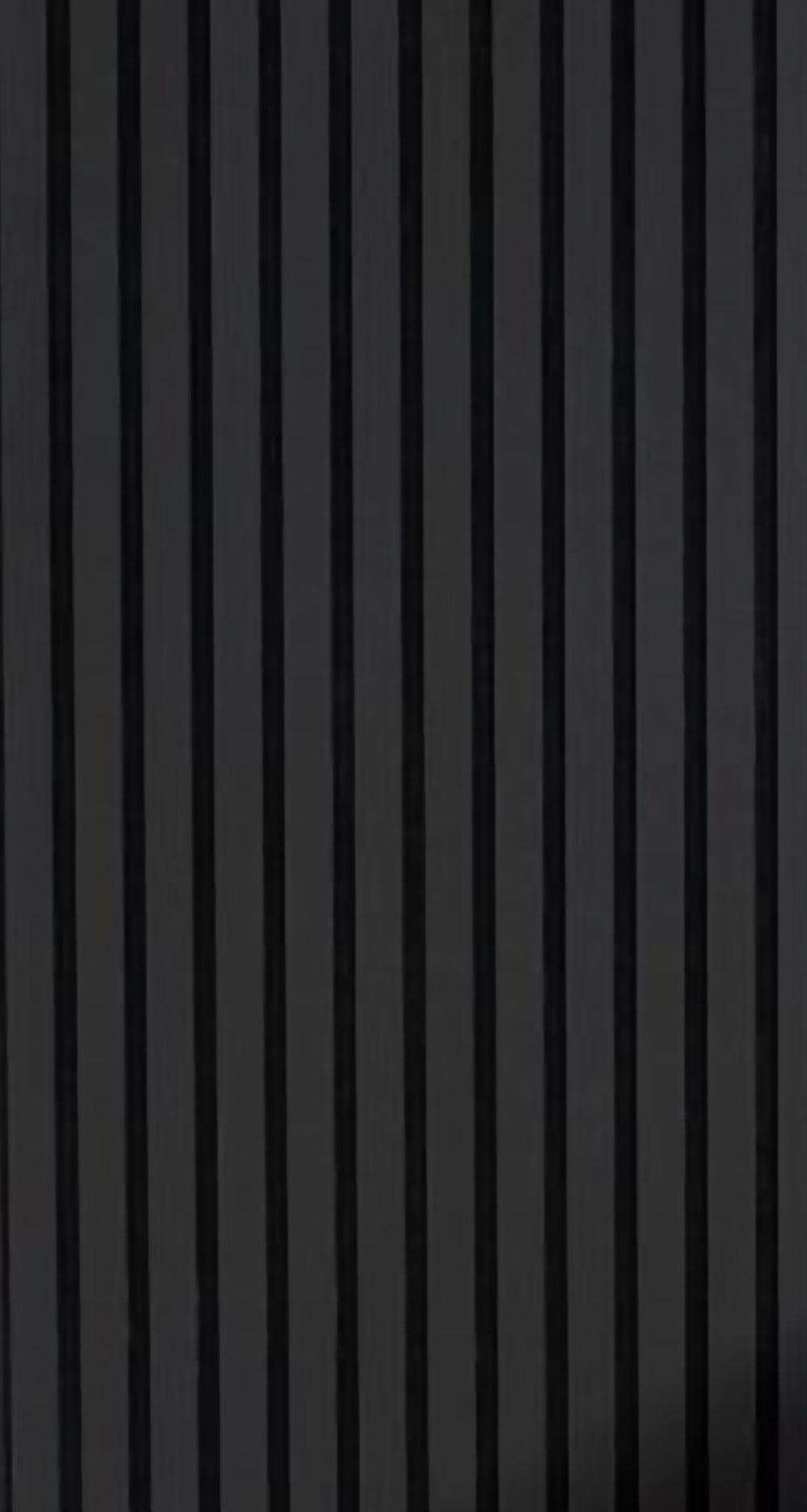 Akoestische wandpaneel zwart (Latten wanden)  | 60x280 cm | black oak | 25 mm latten