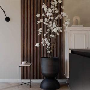 Akoestische wandpaneel (Latten wanden) | 60x280 cm | Walnoot | 25 mm latten