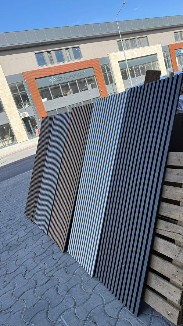 Akoestische wandpaneel (Latten wanden)| 60x280 cm | Eiken | 25 mm latten