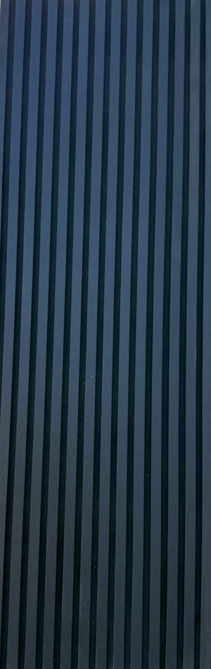 Akoestische wandpaneel | 60x280 cm | black oak | 17 mm latten