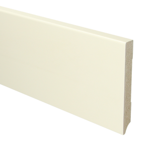 MDF Moderne plint 120x15 voorgelakt RAL 9001