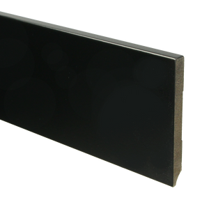 MDF Moderne plint 120x12 voorgelakt RAL 9005