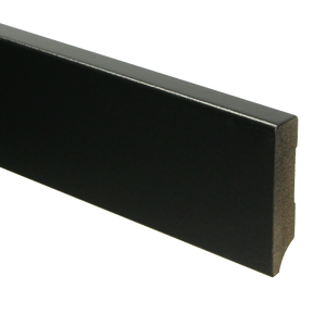 MDF Moderne plint 70x15 voorgelakt RAL 9005