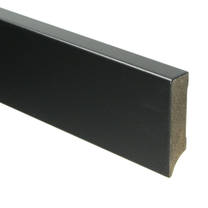 MDF Moderne plint 70x18 voorgelakt RAL 9005