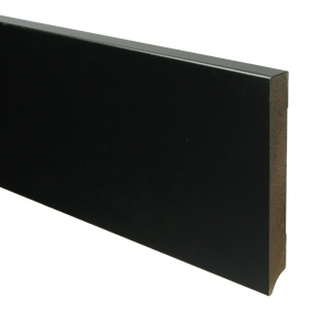 MDF Moderne plint 150x18 voorgelakt RAL 9005