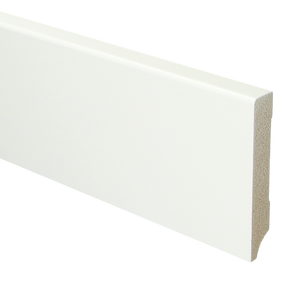 MDF Moderne plint 90x15 voorgelakt RAL 9016