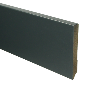 MDF Moderne plint 120x15 voorgelakt RAL 7016