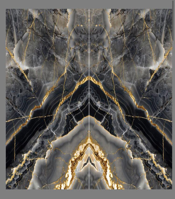 79€ PVC-Wandpaneele/122x280x3 cm/ROMA goldi glänzend
